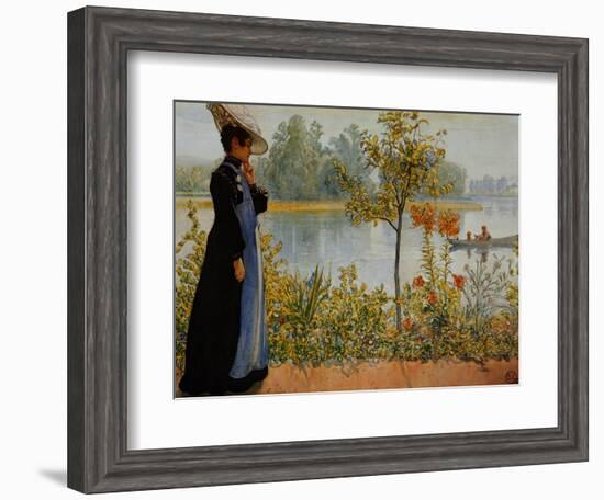 Indian Summer-Carl Larsson-Framed Giclee Print