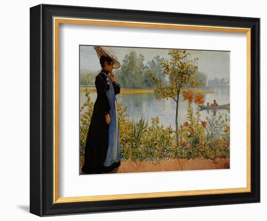 Indian Summer-Carl Larsson-Framed Giclee Print