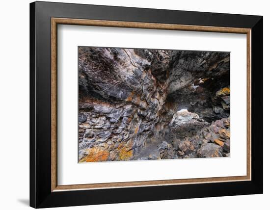 Indian Tunnel Lava Tube, Craters of the Moon National Monument-Alan Majchrowicz-Framed Photographic Print