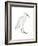 Indian White Heron-Maria Mendez-Framed Art Print