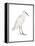 Indian White Heron-Maria Mendez-Framed Stretched Canvas