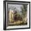 Indian Woman Dressing a Buffalo Skin-Seth Eastman-Framed Giclee Print