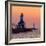 Indiana Dunes lighthouse at sunset, Indiana Dunes, Indiana, USA-Anna Miller-Framed Photographic Print