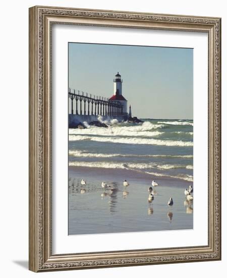 Indiana Dunes State Park, Indiana, Usa-Anna Miller-Framed Photographic Print