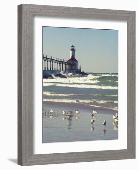 Indiana Dunes State Park, Indiana, Usa-Anna Miller-Framed Photographic Print