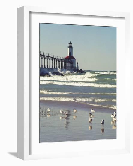Indiana Dunes State Park, Indiana, Usa-Anna Miller-Framed Photographic Print