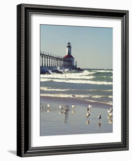 Indiana Dunes State Park, Indiana, Usa-Anna Miller-Framed Photographic Print