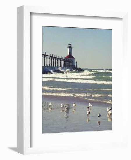 Indiana Dunes State Park, Indiana, Usa-Anna Miller-Framed Photographic Print