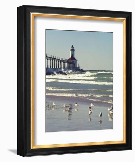 Indiana Dunes State Park, Indiana, Usa-Anna Miller-Framed Photographic Print