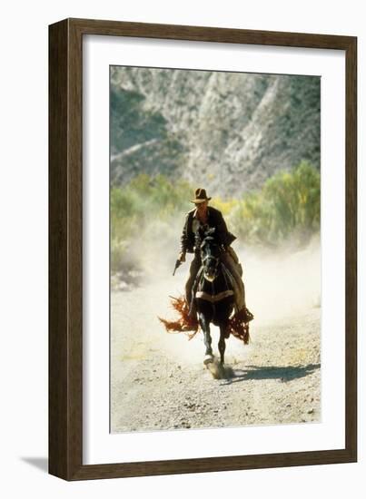 Indiana Jones and the Last Crusade, Harrison Ford 1989-null-Framed Photo