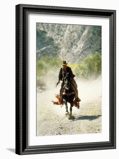 Indiana Jones and the Last Crusade, Harrison Ford 1989--Framed Photo