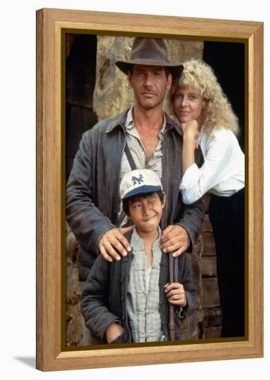 Indiana Jones and the Temple of Doom 1984 Directed by Steven Spi-null-Framed Stretched Canvas