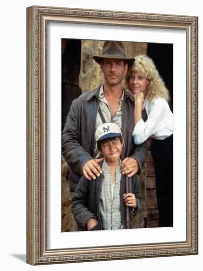 Indiana Jones and the Temple of Doom 1984 Directed by Steven Spi-null-Framed Photo