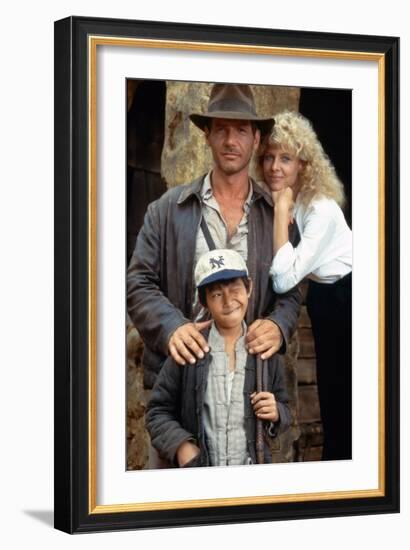 Indiana Jones and the Temple of Doom 1984 Directed by Steven Spi-null-Framed Photo