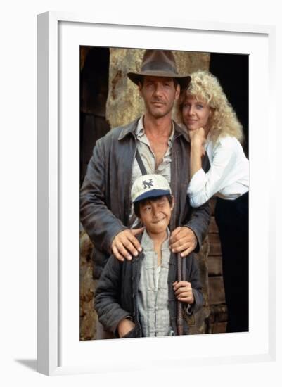 Indiana Jones and the Temple of Doom 1984 Directed by Steven Spi-null-Framed Photo