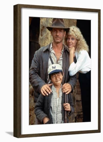 Indiana Jones and the Temple of Doom 1984 Directed by Steven Spi-null-Framed Photo