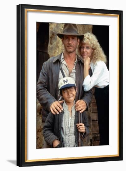 Indiana Jones and the Temple of Doom 1984 Directed by Steven Spi-null-Framed Photo