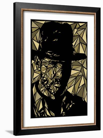 Indiana Jones-Cristian Mielu-Framed Premium Giclee Print