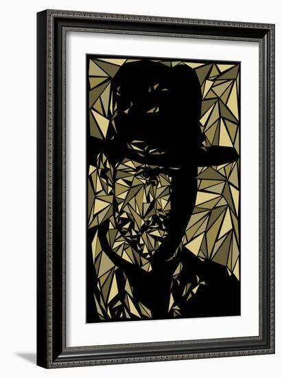 Indiana Jones-Cristian Mielu-Framed Premium Giclee Print