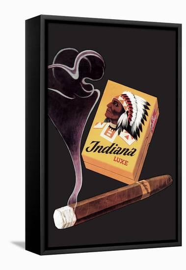 Indiana Luxe Cigars-Ruegsegger-Framed Stretched Canvas