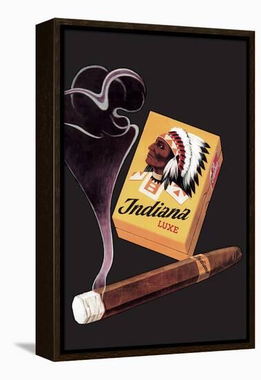 Indiana Luxe Cigars-Ruegsegger-Framed Stretched Canvas