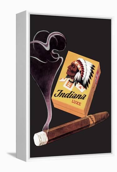 Indiana Luxe Cigars-Ruegsegger-Framed Stretched Canvas