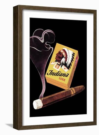 Indiana Luxe Cigars-Ruegsegger-Framed Art Print