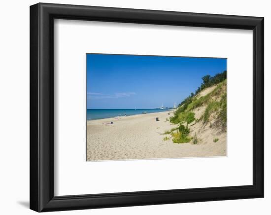 Indiana Sand Dunes, Indiana, United States of America, North America-Michael Runkel-Framed Photographic Print