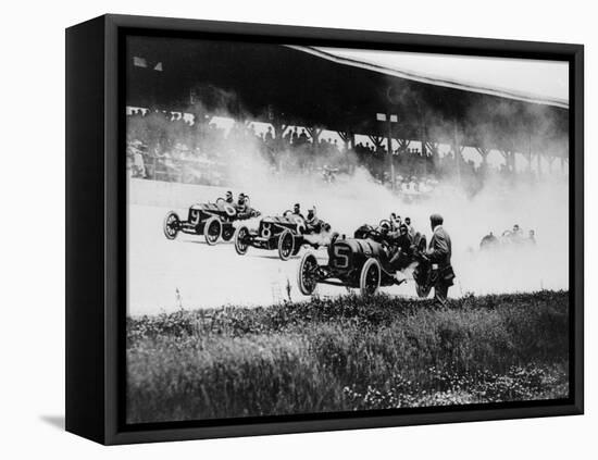 Indianapolis 500 Mile Race, Indiana, USA, Early 1920S-null-Framed Premier Image Canvas