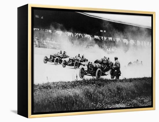 Indianapolis 500 Mile Race, Indiana, USA, Early 1920S-null-Framed Premier Image Canvas