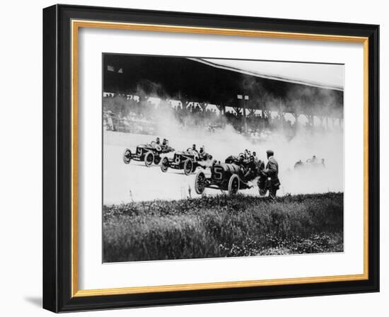 Indianapolis 500 Mile Race, Indiana, USA, Early 1920S-null-Framed Photographic Print