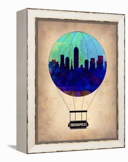 Indianapolis Air Balloon-NaxArt-Framed Stretched Canvas