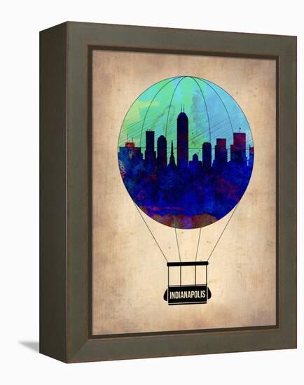 Indianapolis Air Balloon-NaxArt-Framed Stretched Canvas