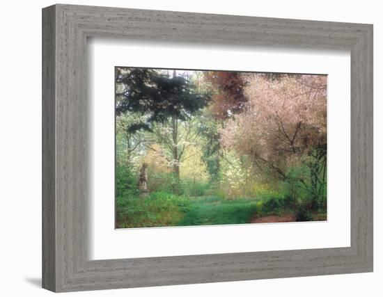 Indianapolis garden, Indianapolis, Indiana, USA-Anna Miller-Framed Photographic Print