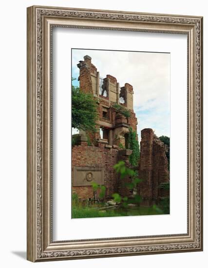 Indianapolis garden, Indianapolis, Indiana, USA-Anna Miller-Framed Photographic Print