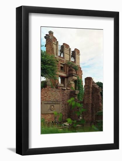 Indianapolis garden, Indianapolis, Indiana, USA-Anna Miller-Framed Photographic Print