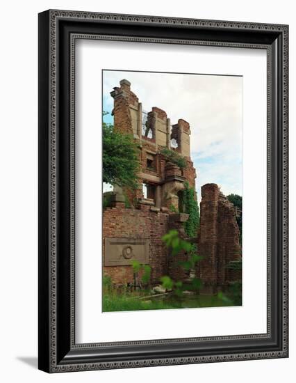 Indianapolis garden, Indianapolis, Indiana, USA-Anna Miller-Framed Photographic Print