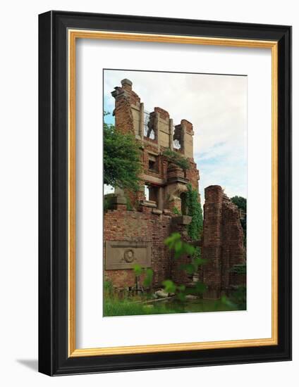 Indianapolis garden, Indianapolis, Indiana, USA-Anna Miller-Framed Photographic Print