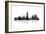 Indianapolis Indiana Skyline BG 1-Marlene Watson-Framed Giclee Print