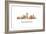 Indianapolis Indiana Skyline-Marlene Watson-Framed Giclee Print