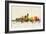 Indianapolis Indiana Skyline-Michael Tompsett-Framed Art Print