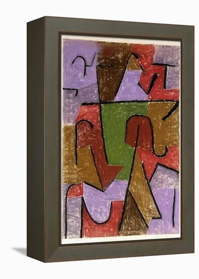 Indianisch-Paul Klee-Framed Premier Image Canvas