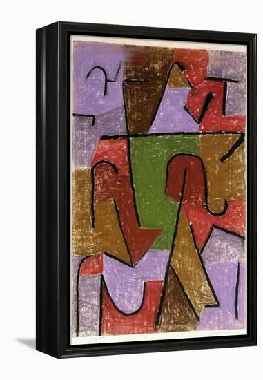 Indianisch-Paul Klee-Framed Premier Image Canvas