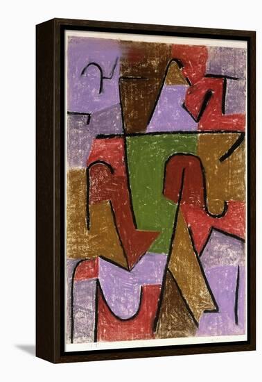 Indianisch-Paul Klee-Framed Premier Image Canvas