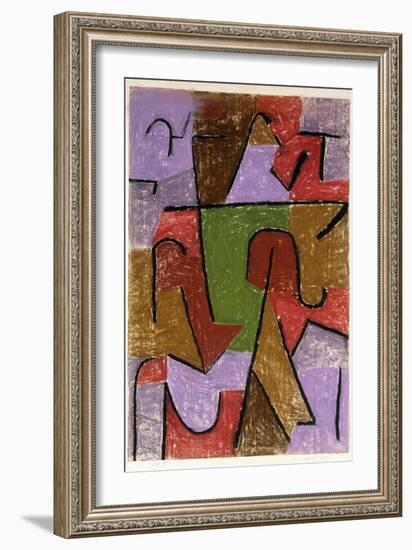 Indianisch-Paul Klee-Framed Giclee Print