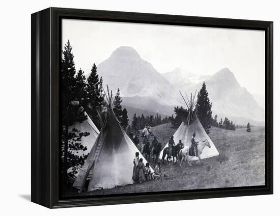 Indians about to Leave for the Hunt-Philip Gendreau-Framed Premier Image Canvas