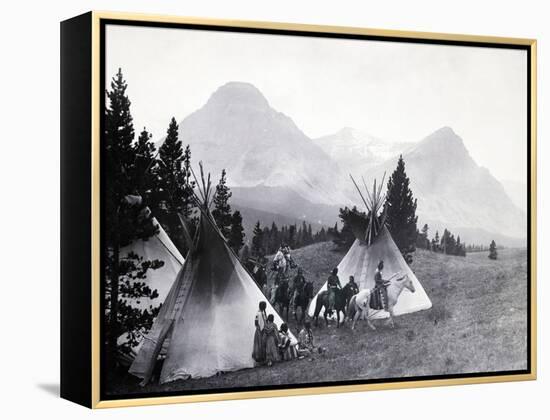 Indians about to Leave for the Hunt-Philip Gendreau-Framed Premier Image Canvas