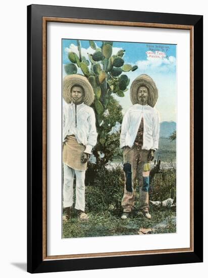 Indians from Central Mexico-null-Framed Art Print