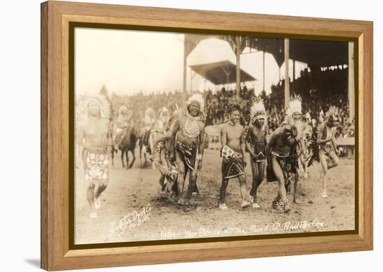 Indians in Wild West Show-null-Framed Stretched Canvas