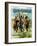 "Indians on Horseback," Country Gentleman Cover, November 1, 1929-Paul Strayer-Framed Giclee Print